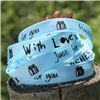 Order  Sentiment Birthday Ribbon - Lt Blue